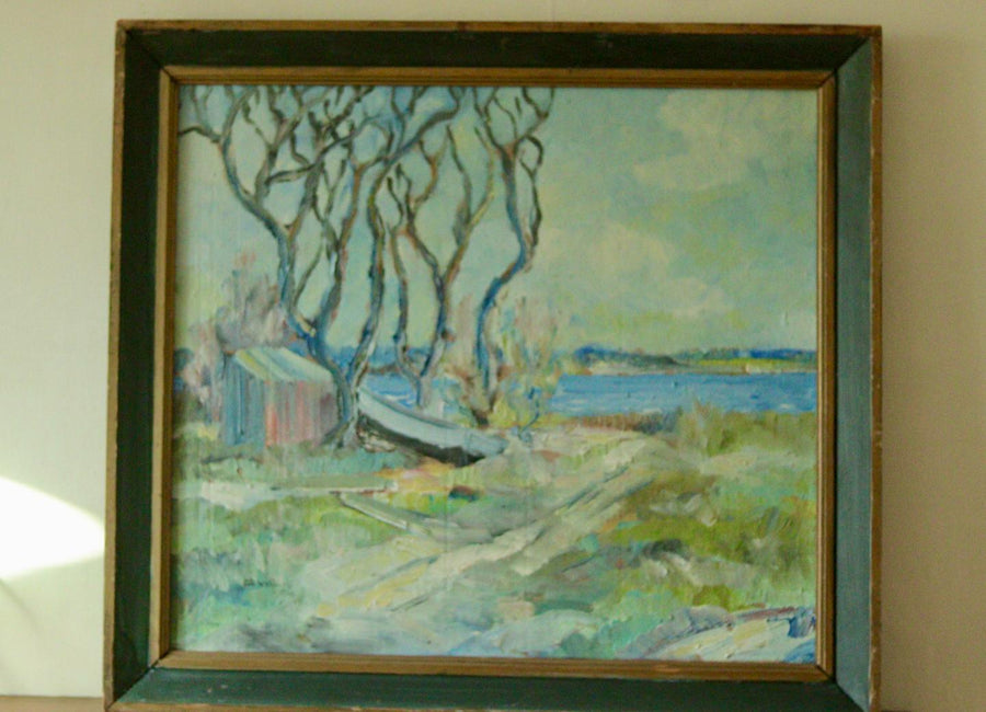 Boat in The Trees  by C.B