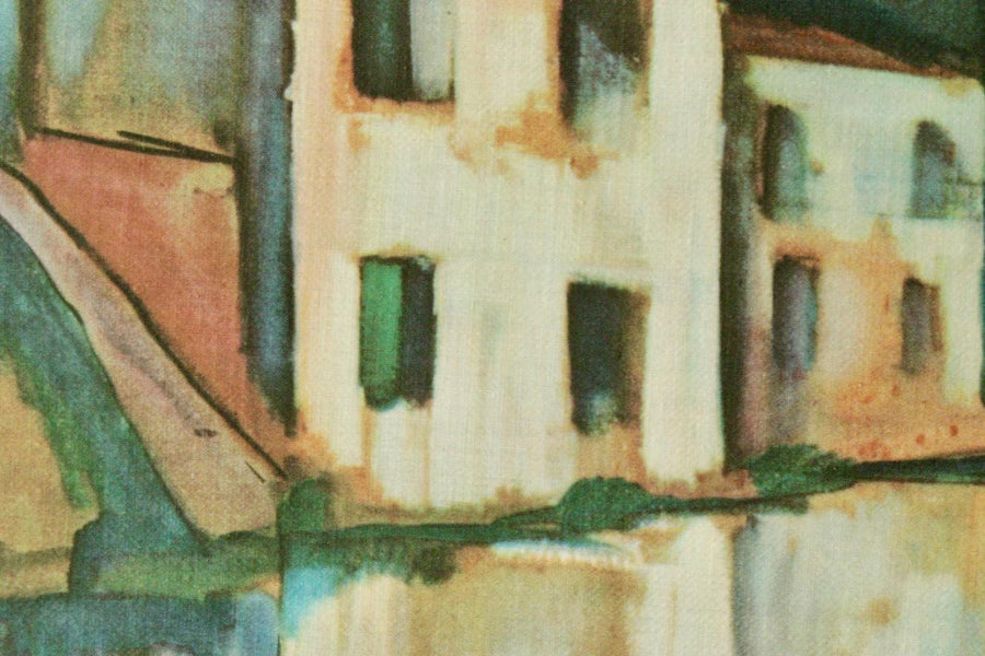 Landscape (House Motif) – MAURICE DE VLAMINCK
