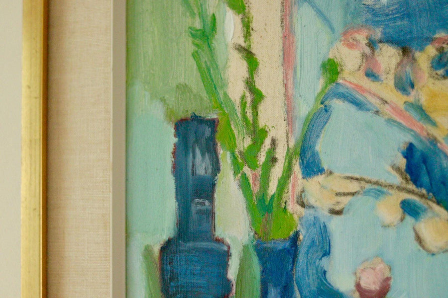 “Still Life with Flowers and Vases” by Erik Bystrom