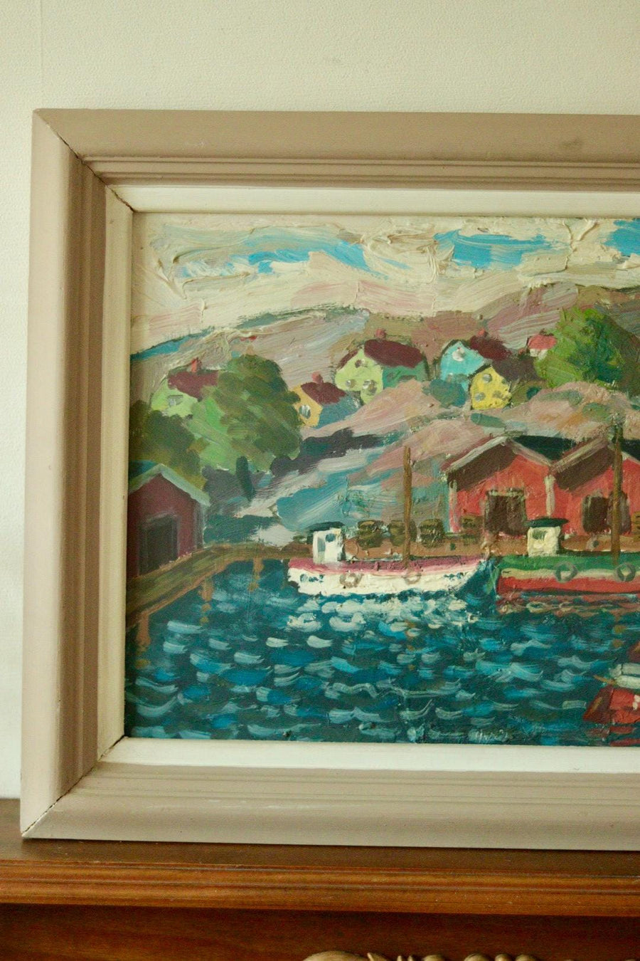 “Fiskeläge Bohuslän” by Göte Johansson