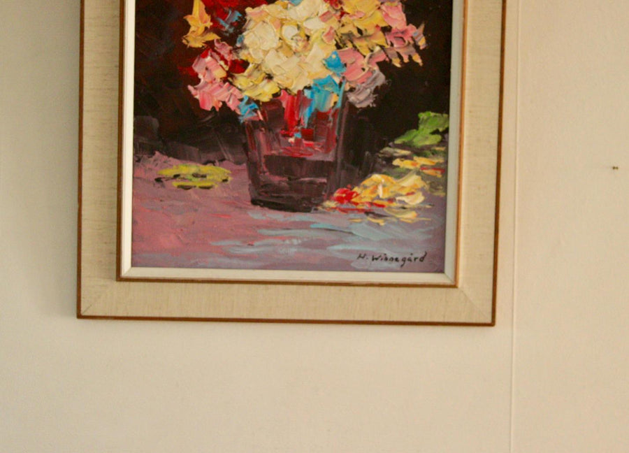 “Floral Still Life” by H. Winnegård