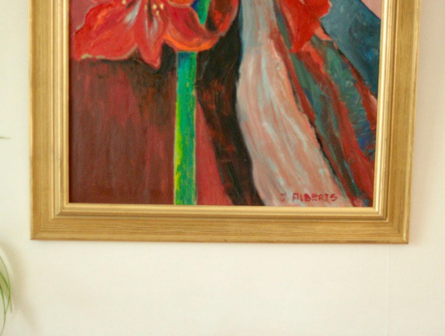 “Red Lillies” by Ingegerd Alberts