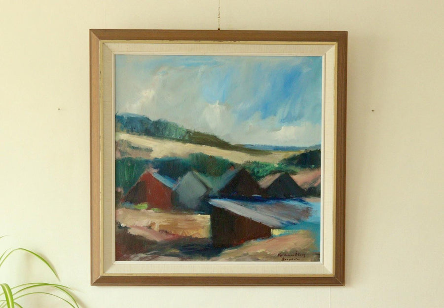 "Landscape with Buildings" – VALDEMAR ÖBERG