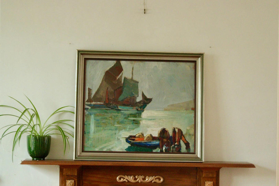 Marine Scene by Knut Norman