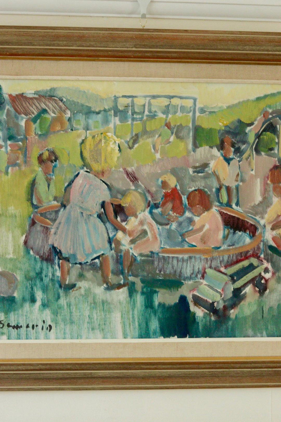 "Children in a Playground" – Nils Sewerin