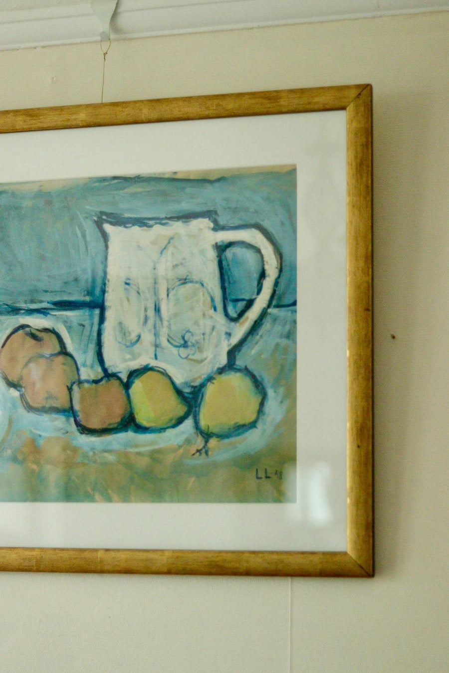 Original Swedish Pastel on Paper – By LAGE LINDELL