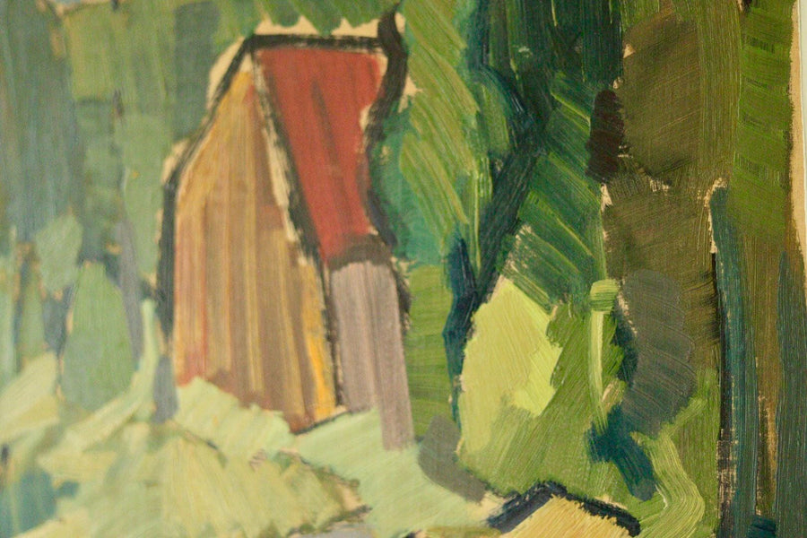 “Cubist Cabin in the Woods” by Gösta Falck