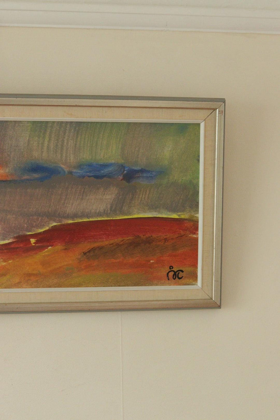 Original Mid Century Oil on Panel – “Illumination”