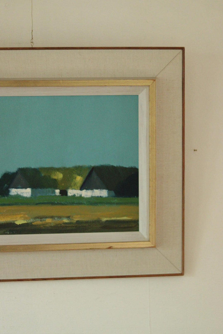 “Gårdsmotiv” by Bengt Hillgrund
