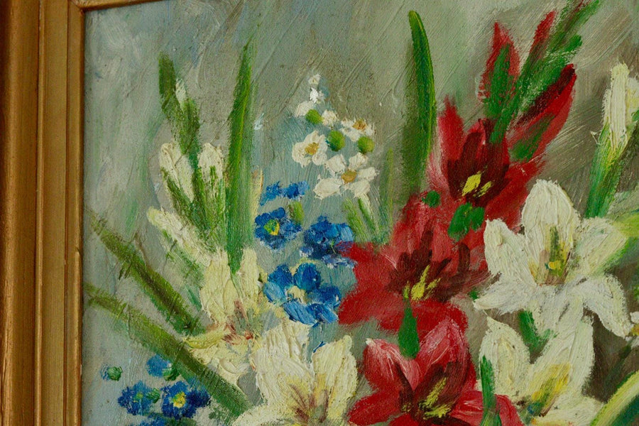 “Still Life Flowers” by Hilding N