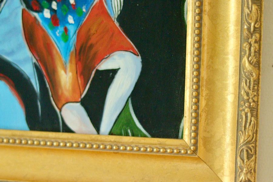 “Woman with a Hat” by Mary Varley