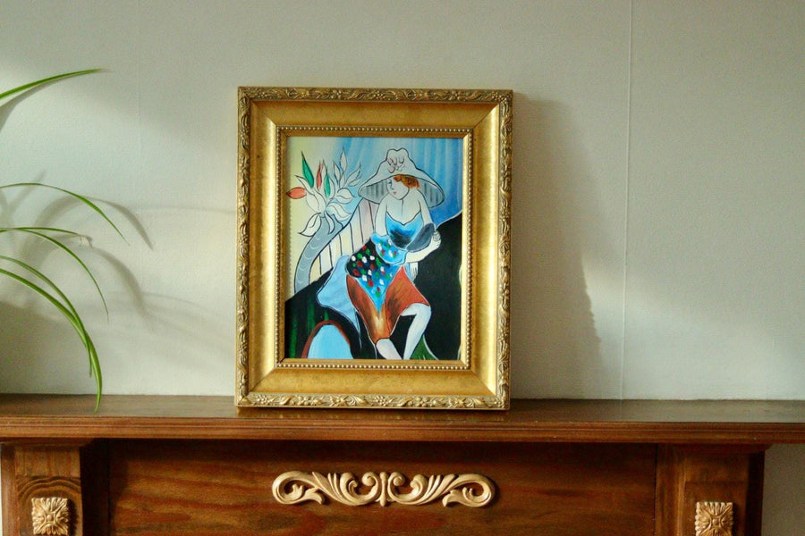 “Woman with a Hat” by Mary Varley