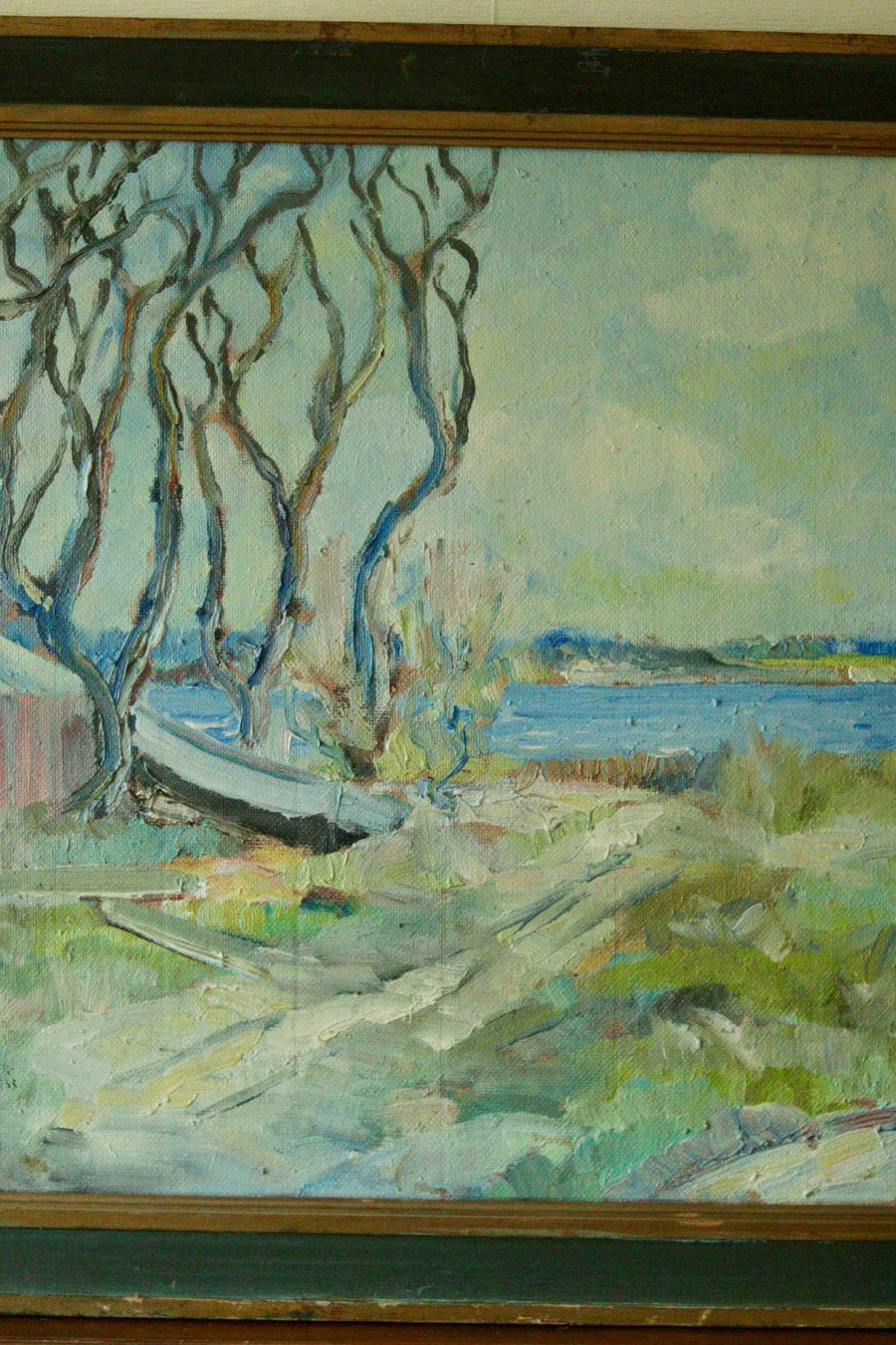 Boat in The Trees  by C.B