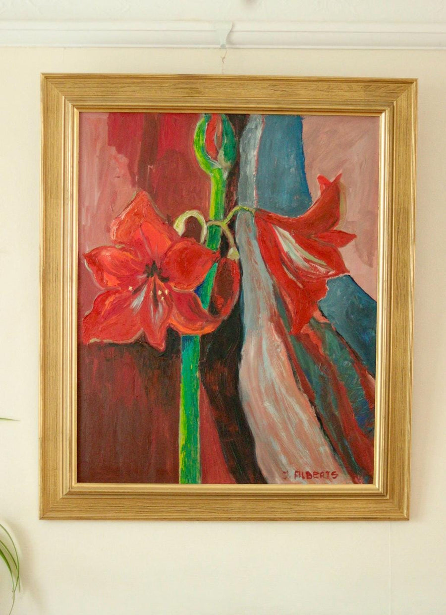 “Red Lillies” by Ingegerd Alberts