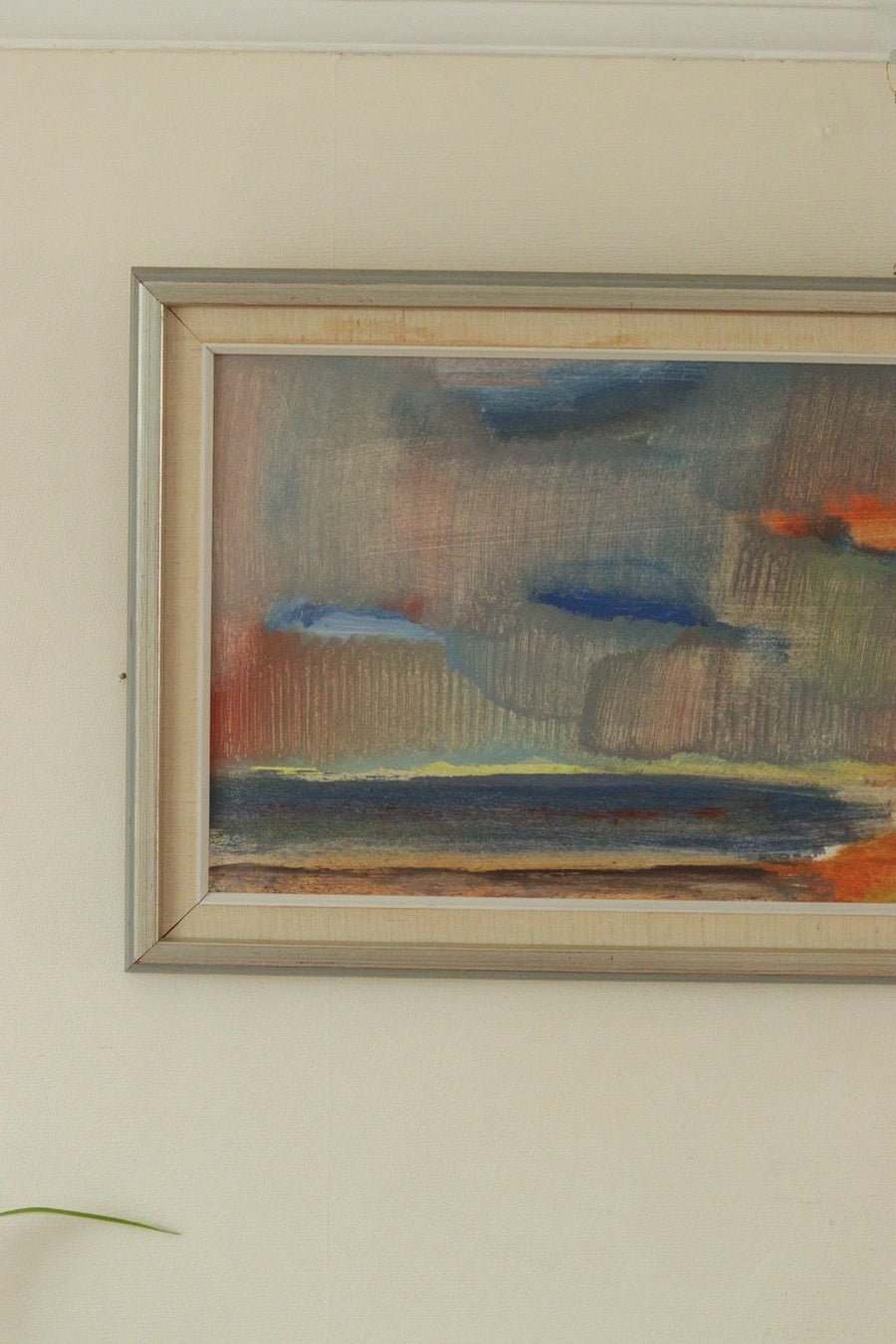Original Mid Century Oil on Panel – “Illumination”