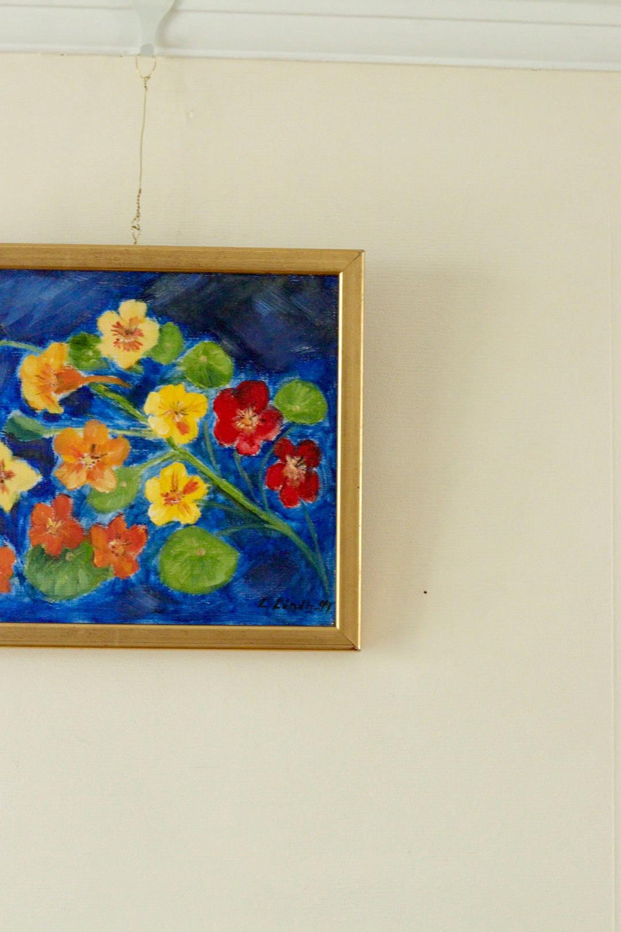 "Geraniums" by Lilian Lindh