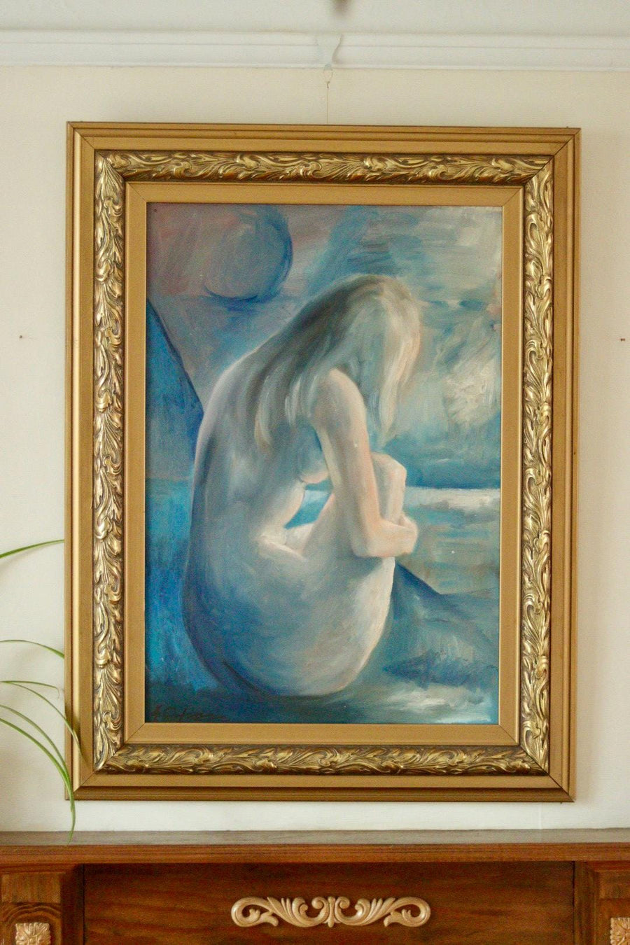 “Seated Woman” –  K. Rolfsson