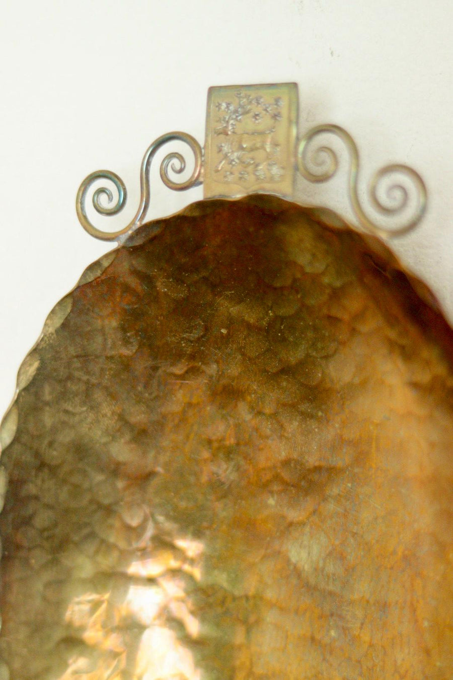Pair of Mid Century Swedish Brass Sconces