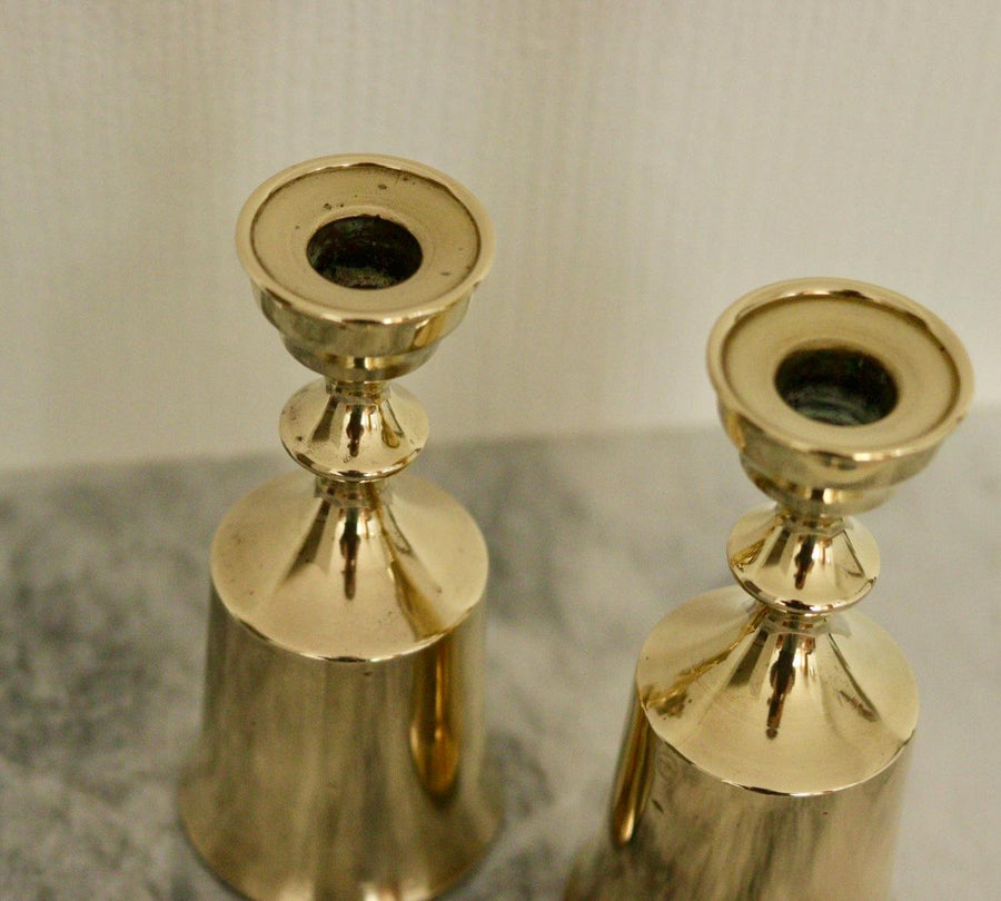 Dansk Copenhagen Brass Candle Holders