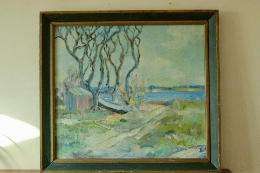 Boat in The Trees  by C.B