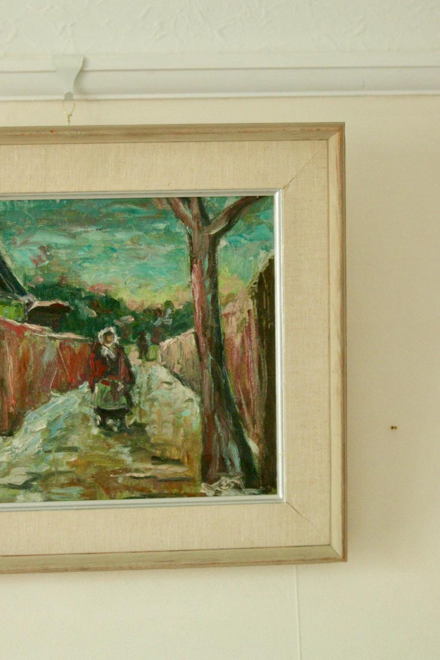 “Woman in the Lane” by Louis Zelig