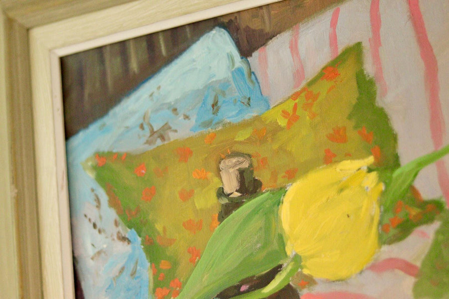 Original Swedish Oil on Canvas – “Still Life Table”