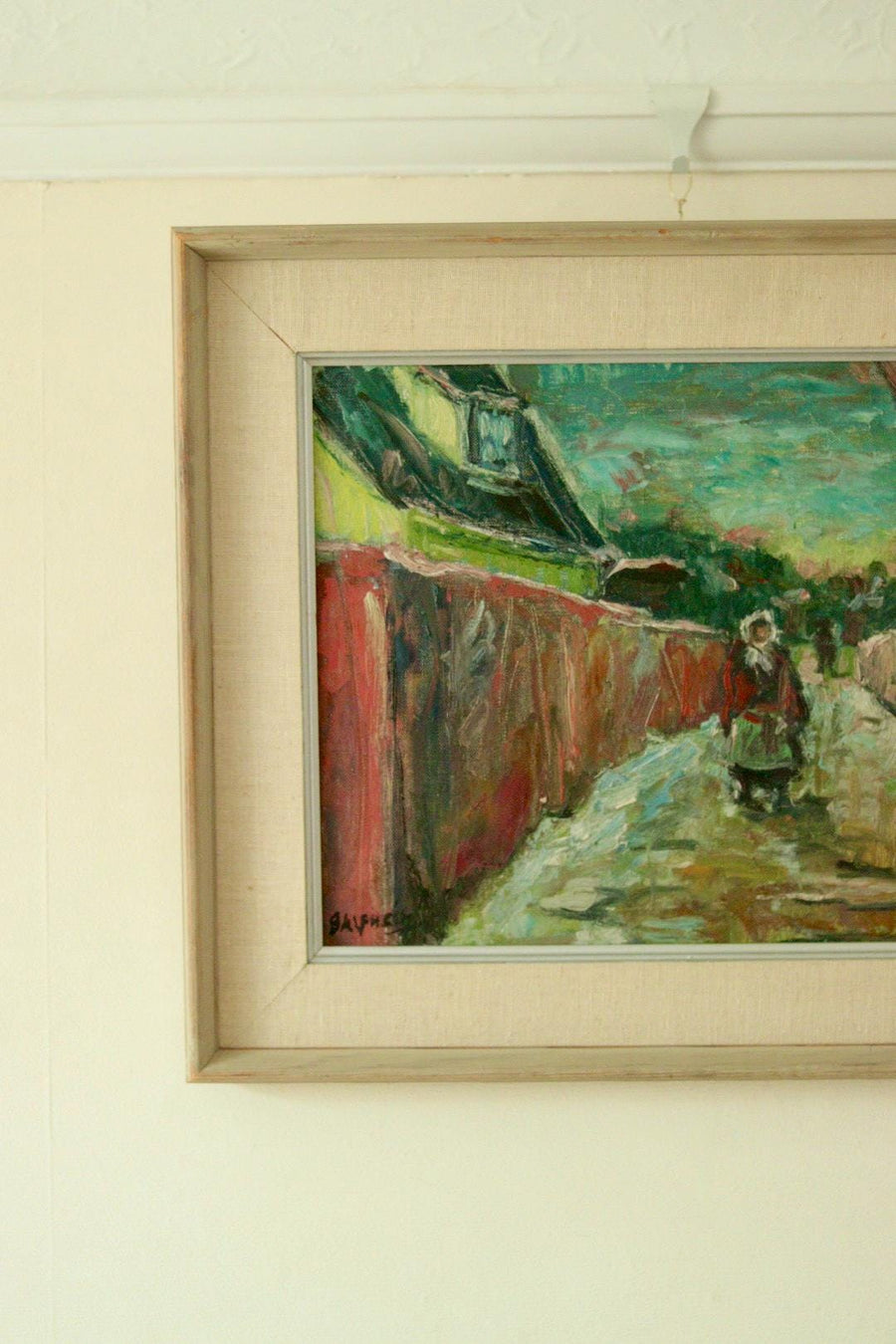 “Woman in the Lane” by Louis Zelig