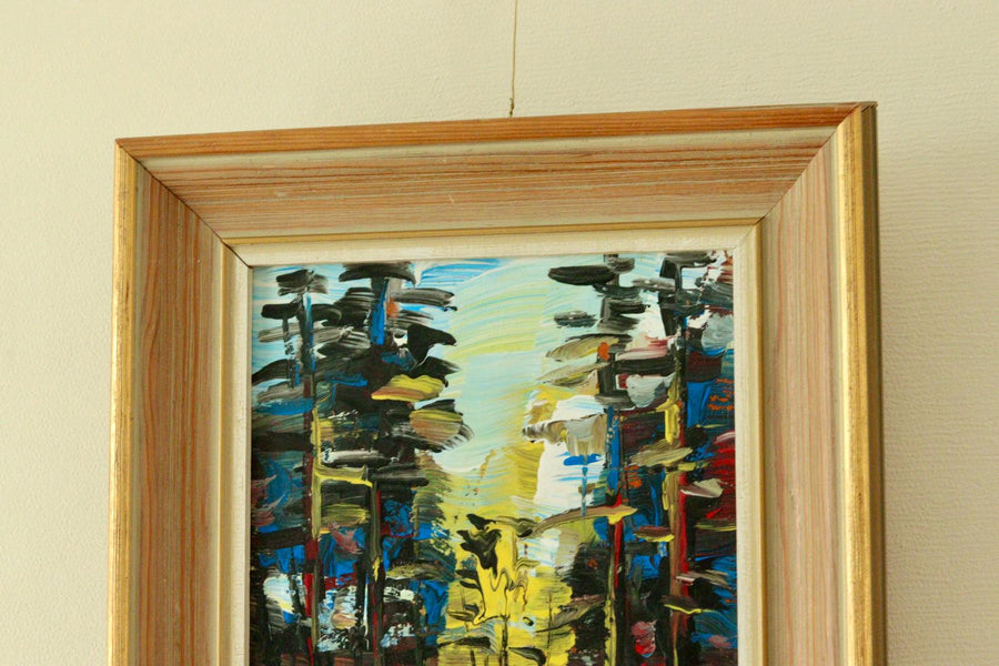 "Tall Trunks in a Large Forest" by Gösta Hilding
