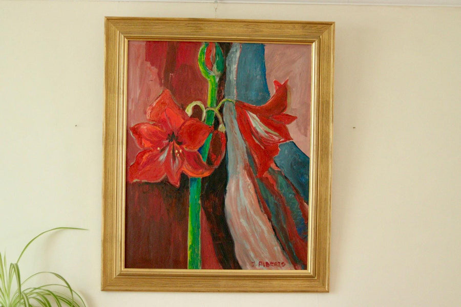 “Red Lillies” by Ingegerd Alberts