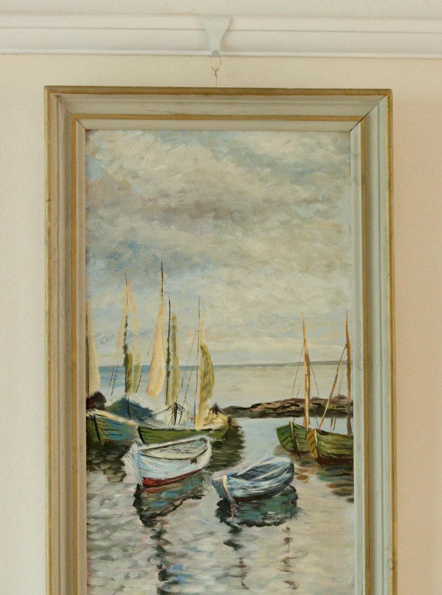 "Boats in the Harbour" by Stig Aspelin