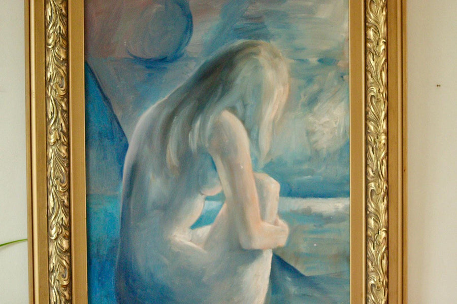 “Seated Woman” –  K. Rolfsson