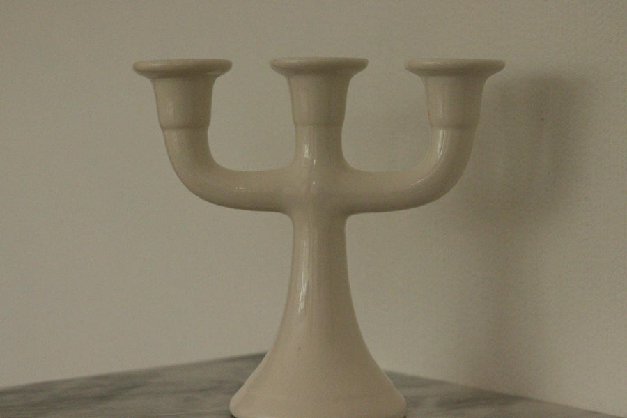 Swedish Three-Arm Candelabra