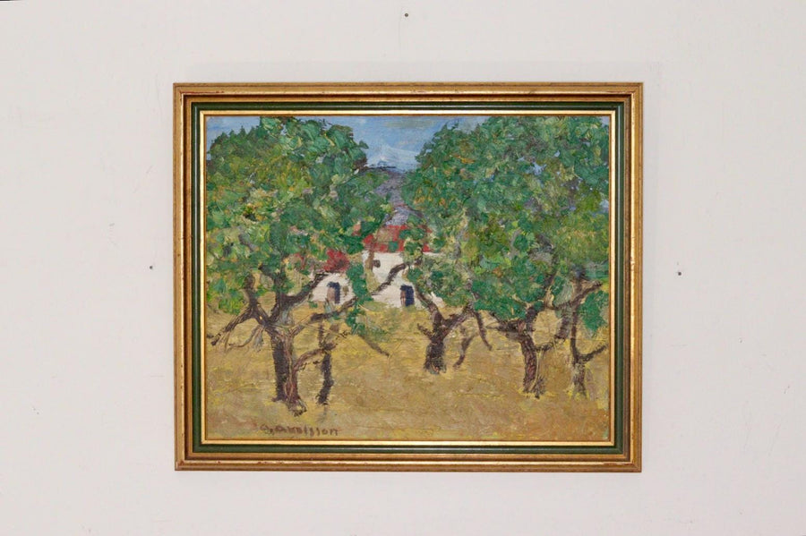 "House Obscured by Trees" – A. Akalsson