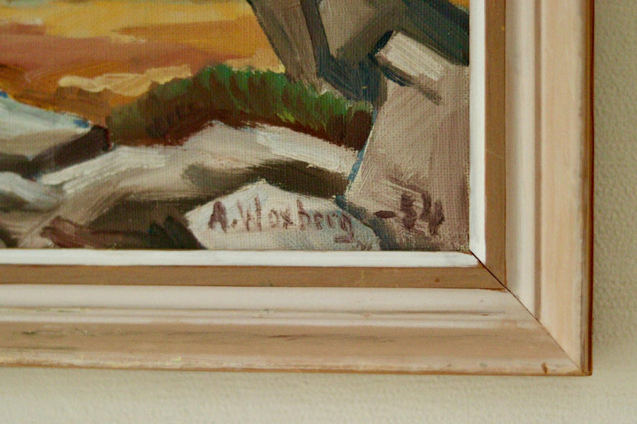"Landscape with Mountain" A Woxberg