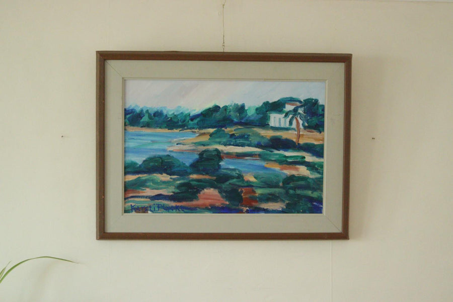 “Mediterranean Landscape” by Kersti Flyckt