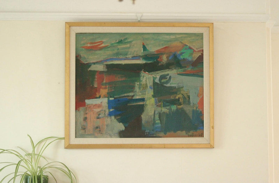 “Abstract Scene” by Ragnar Godin