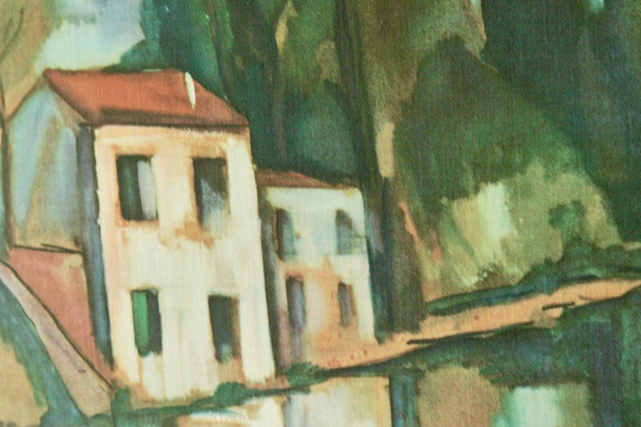 Landscape (House Motif) – MAURICE DE VLAMINCK
