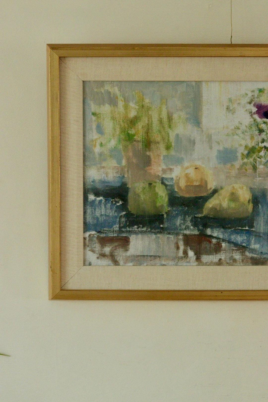 “Still Life with Purple Flowers” by Ragnar Falk