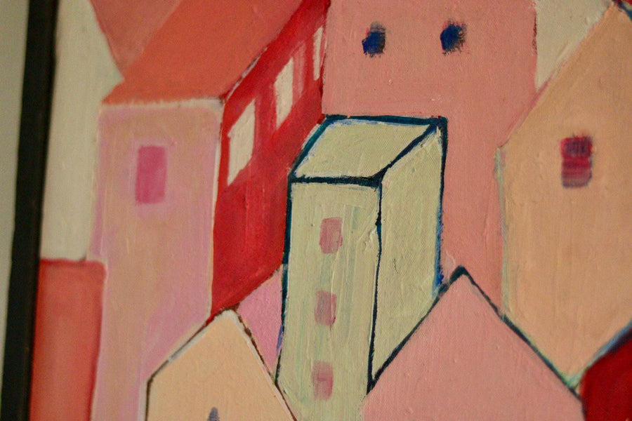 "Houses in Pink Tones" Martina Molla