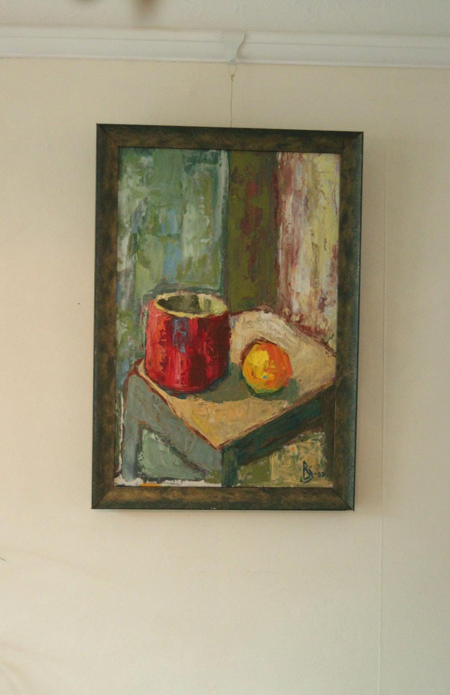 “Still Life Red Pot” by BS