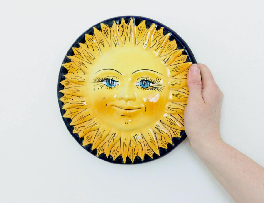 Vintage Ceramic Sun