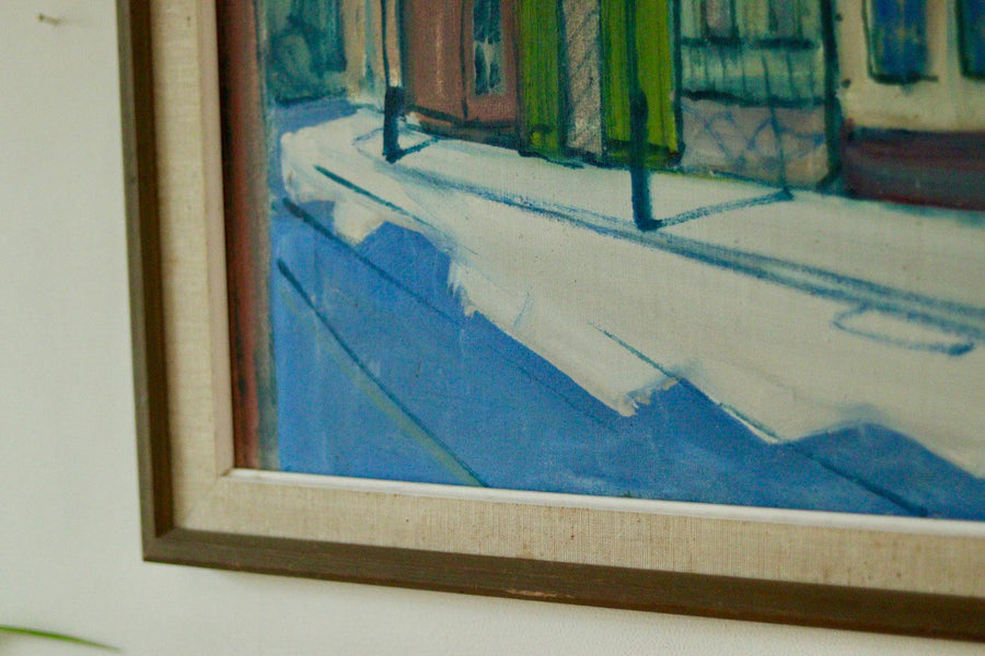“Street with Houses” – Birger Öberg