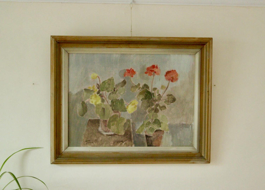 “Geraniums” by Ture Pettersson