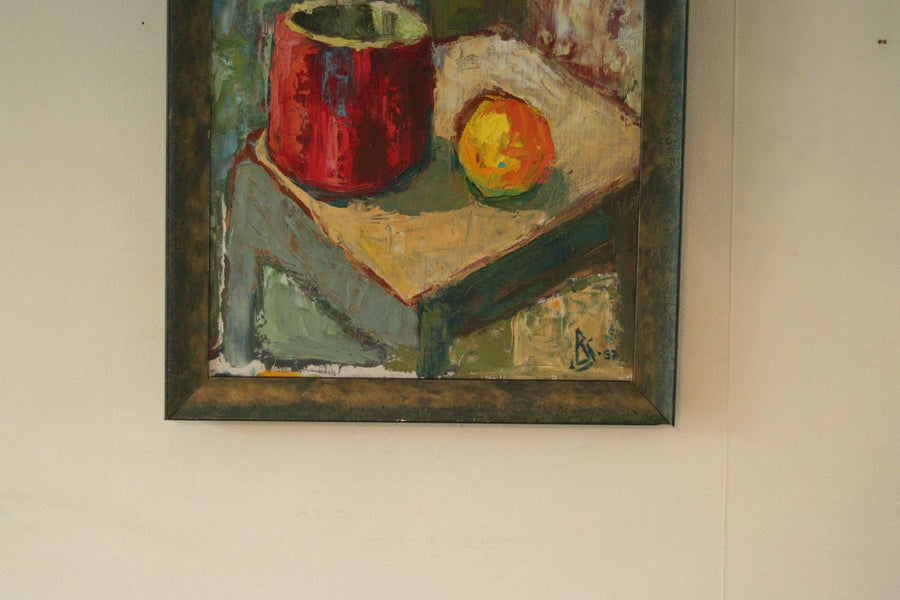 “Still Life Red Pot” by BS