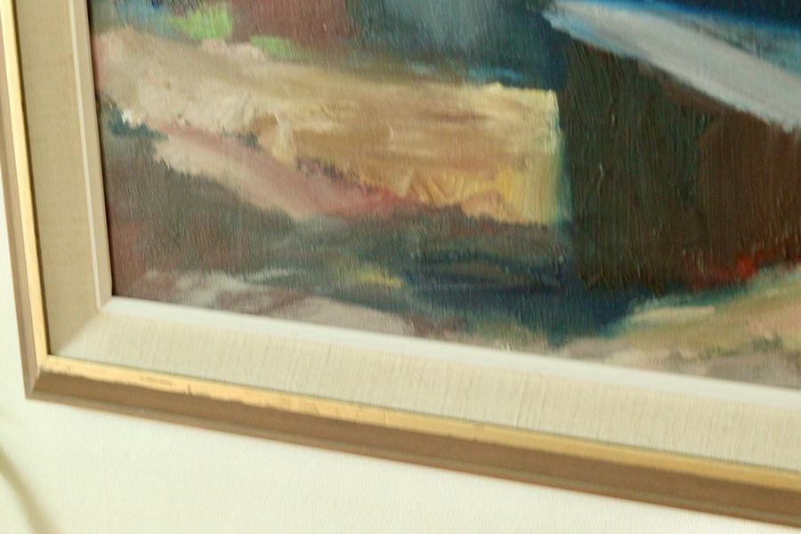 "Landscape with Buildings" – VALDEMAR ÖBERG