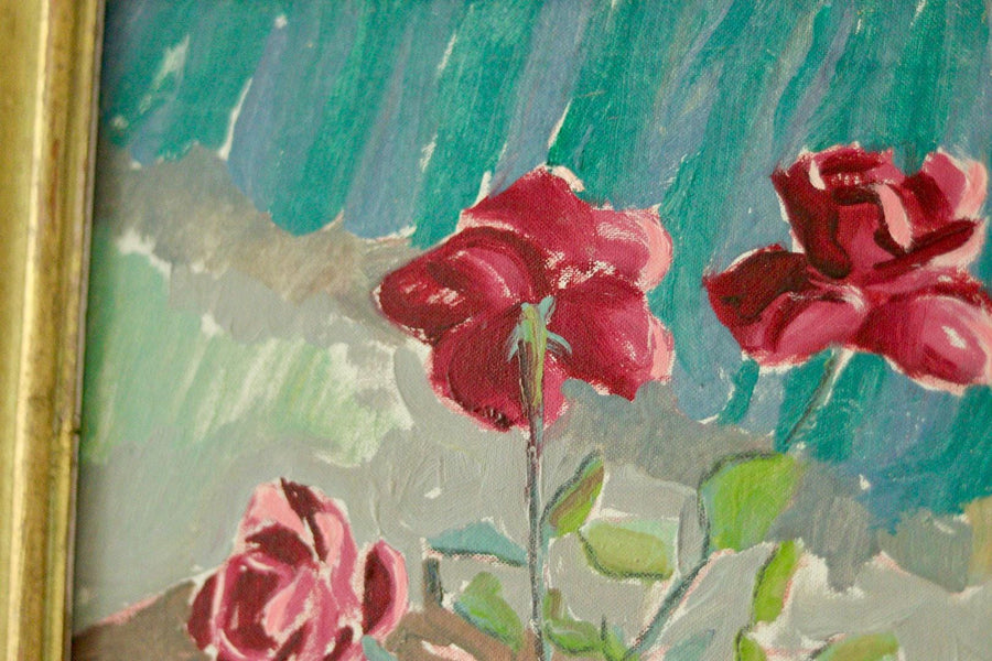 “Flowers in Vase” by Olle Wilner