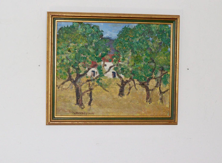"House Obscured by Trees" – A. Akalsson
