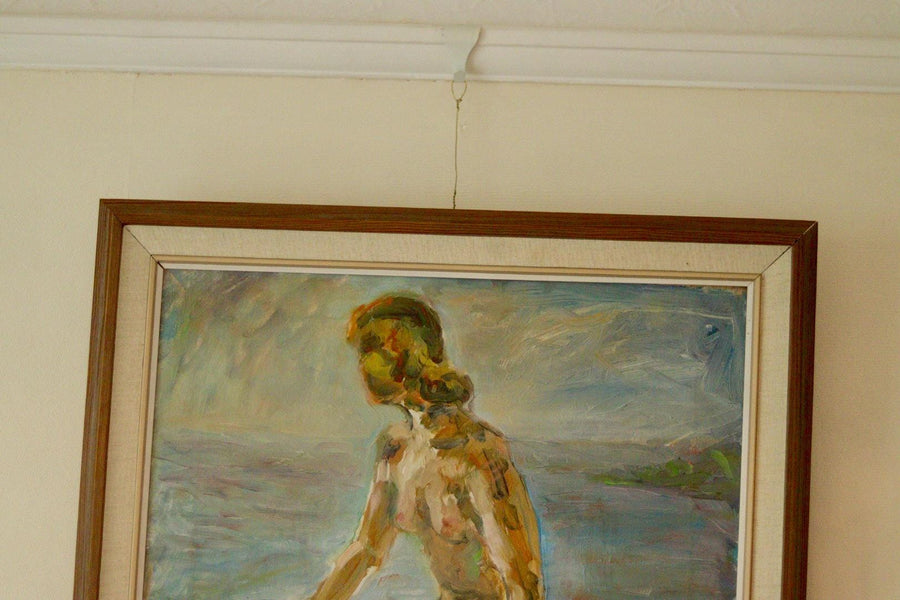 “Nude Overlooking the Sea” by R. Kolnim