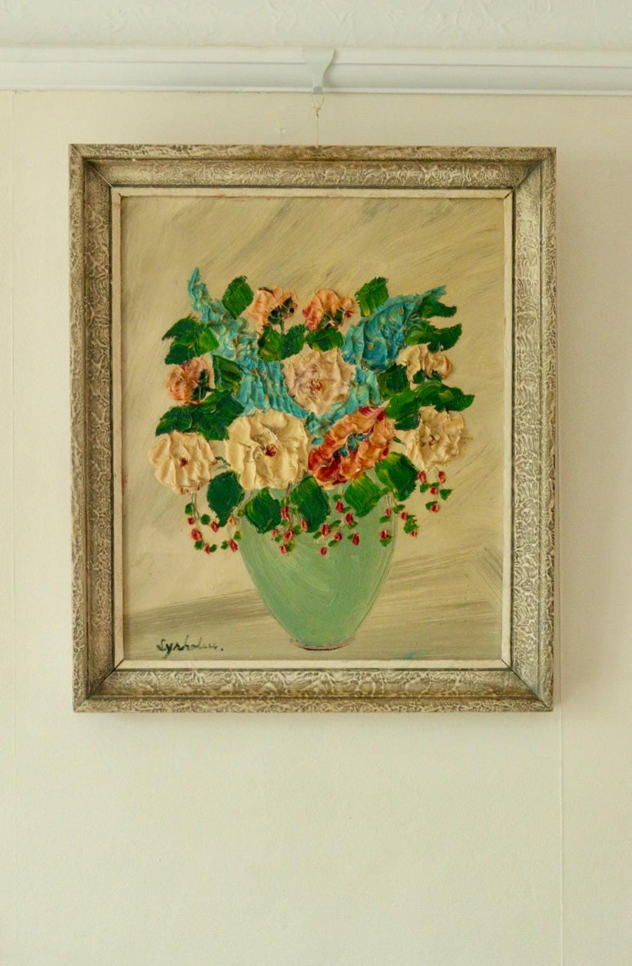 "Floral Impasto Still Life" – SYSHOLM