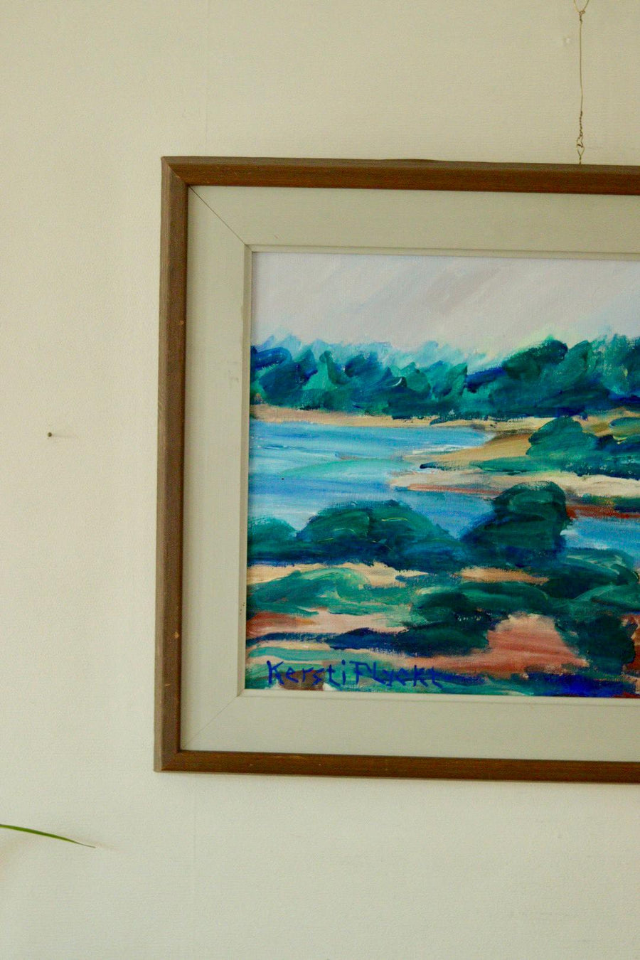 “Mediterranean Landscape” by Kersti Flyckt